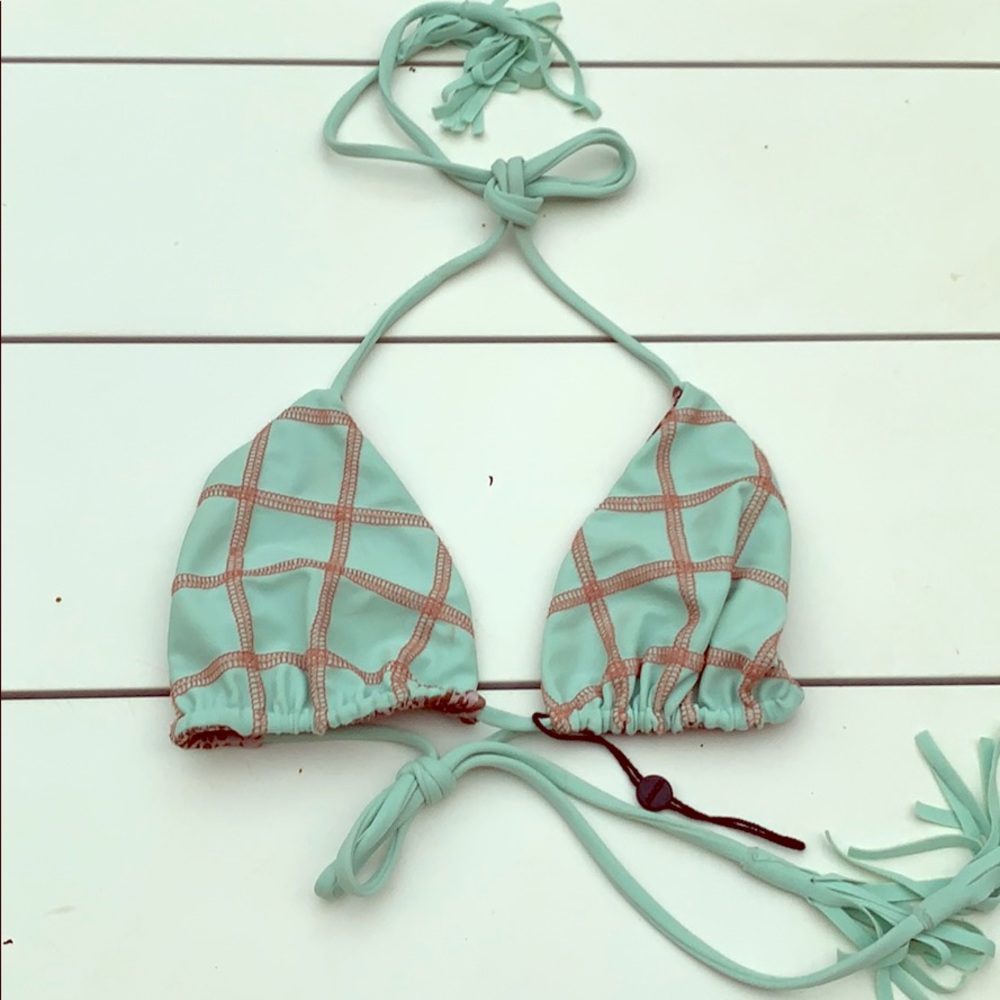 Acacia bikini top in tidal pool